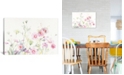 iCanvas Queen Anne's Lace and Cosmos on White I by Danhui Nai Gallery-Wrapped Canvas Print - 18" x 26" x 0.75"